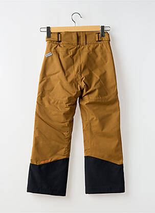 Pantalon droit poches marron ZIENER enfant