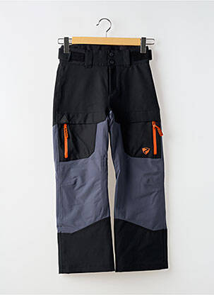 Pantalon droit poches noir ZIENER enfant