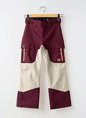 Pantalon droit poches violet ZIENER enfant