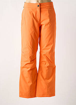 Pantalon flare taille normale taille normale orange ZIENER femme