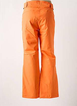 Pantalon flare taille normale taille normale orange ZIENER femme