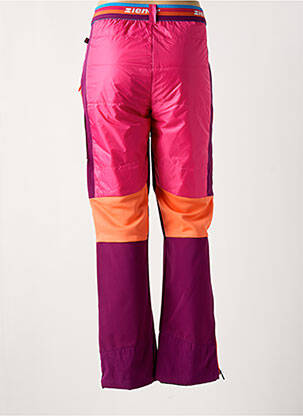Pantalon slim taille élastique rose ZIENER femme