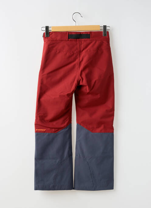 Pantalon droit rouge ZIENER pour enfant
