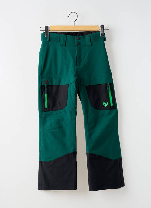 Pantalon droit vert ZIENER pour enfant