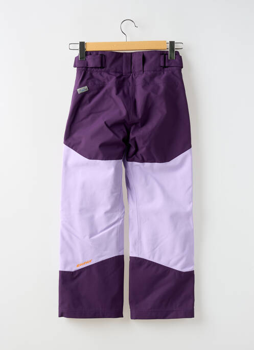 Pantalon droit violet ZIENER fille