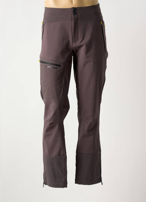 Pantalon slim gris ZIENER pour homme