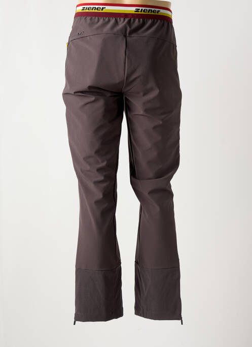 Pantalon slim gris ZIENER pour homme