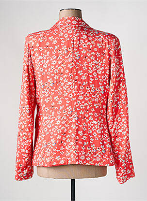 Blazer poches orange APRIL VINTAGE femme