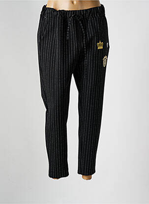Jogging slim taille normale noir LACOMY femme