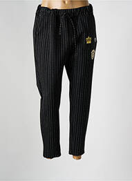 Jogging slim taille normale noir LACOMY femme