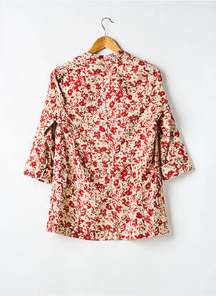 Blazer col châle rouge VANILLA femme