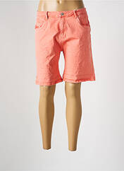 Bermuda orange ONADO pour femme seconde vue