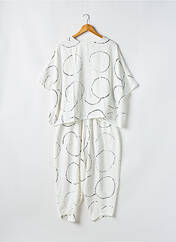 Ensemble pantalon blanc NESLAY pour femme seconde vue