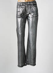 Jeans bootcut argent PLACE DU JOUR pour femme seconde vue