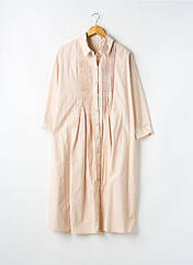 Robe mi-longue rose SWEEWË pour femme seconde vue