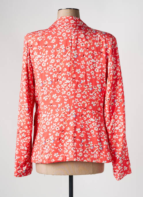 Blazer orange APRIL VINTAGE pour femme