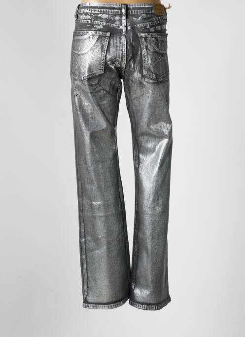 Jeans bootcut argent PLACE DU JOUR pour femme