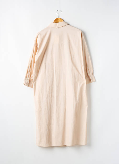 Robe mi-longue rose SWEEWË pour femme