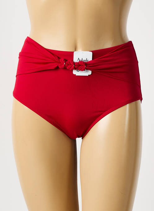 Bas de maillot de bain rouge AUBADE femme