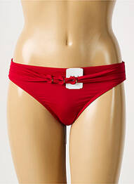 Bas de maillot de bain stretch culotte rouge AUBADE femme
