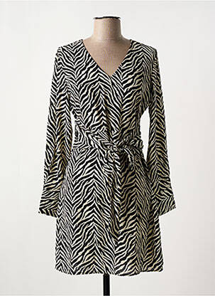 Robe courte manches longues manches longues noir ONLY femme