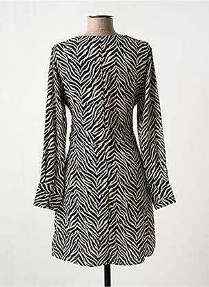 Robe courte manches longues manches longues noir ONLY femme