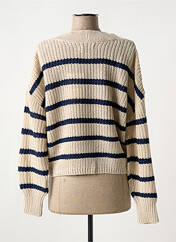 Gilet manches longues beige ONLY pour femme seconde vue