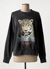 Sweat-shirt à capuche noir ONLY pour femme seconde vue