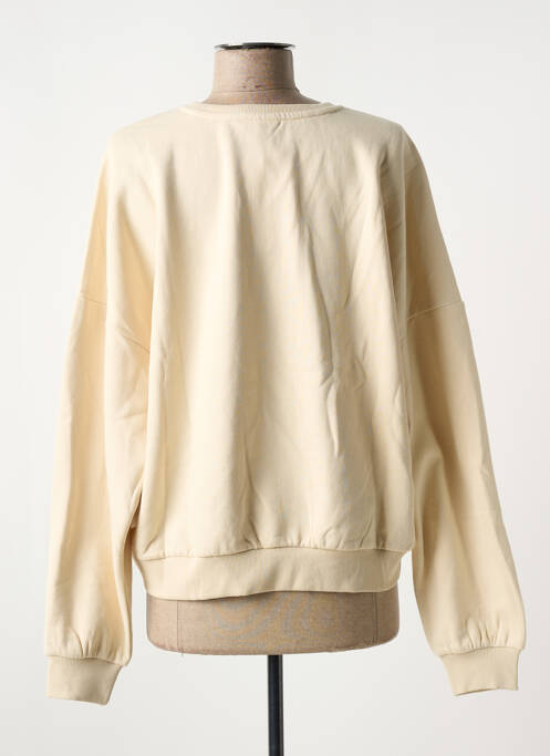 Sweat-shirt beige ONLY pour femme