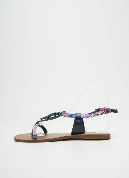 Tongs bleu LPB pour femme