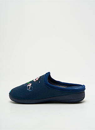 Chaussons/pantoufles bout rond bout rond bleu LA MAISON DE L'ESPADRILLE garçon