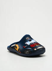 Chaussons/Pantoufles bleu LA MAISON DE L'ESPADRILLE pour garçon seconde vue
