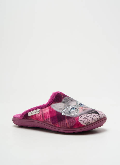 Chaussons/Pantoufles rose LA MAISON DE L'ESPADRILLE pour fille