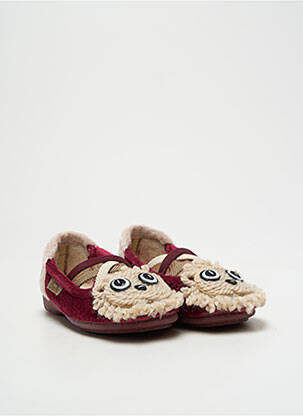 Chaussons/pantoufles bout rond bout rond violet LA MAISON DE L'ESPADRILLE fille