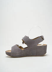 Sandales/Nu pieds gris ROHDE pour femme seconde vue