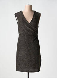 Robe courte sans manche sans manche or LES P'TITES BOMBES femme