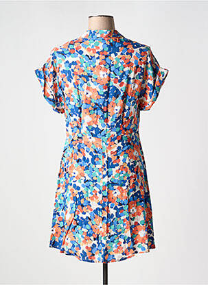 Robe courte manches courtes manches courtes bleu MOLLY BRACKEN femme