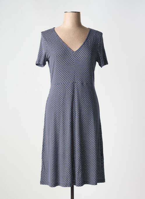 Robe mi-longue bleu TOM TAILOR pour femme