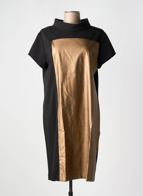 Robe mi-longue or SIGNE NATURE pour femme