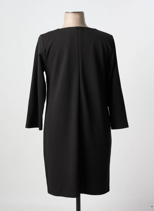 Robe mi-longue noir SIGNE NATURE pour femme