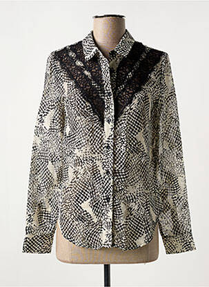 Chemisier noir FREEMAN T.PORTER pour femme