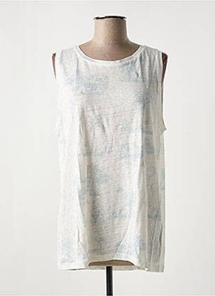 Débardeur beige YAYA pour femme