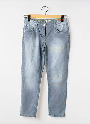 Jeans coupe slim taille basse taille basse bleu CECIL femme
