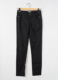 Pantalon slim taille basse taille basse noir LES P'TITES BOMBES femme