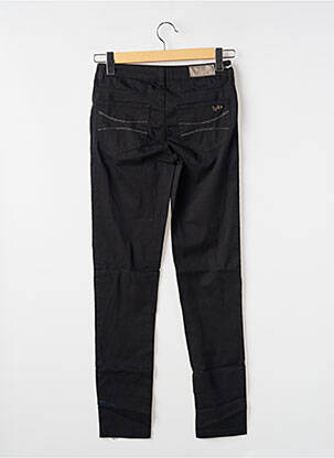 Pantalon slim taille basse taille basse noir LES P'TITES BOMBES femme