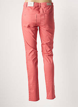 Jeans coupe slim stretch taille normale orange BRANDTEX femme