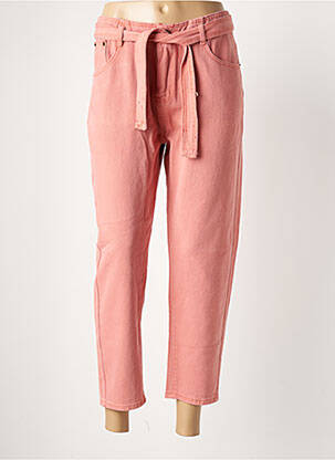 Jeans coupe droite stretch taille normale orange MOLLY BRACKEN femme