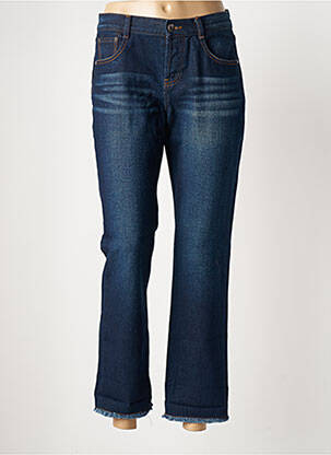 Jeans boyfriend stretch taille normale bleu LES P'TITES BOMBES femme