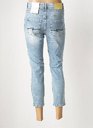 Jeans coupe slim stretch taille haute bleu STREET ONE femme
