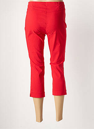 Legging stretch taille normale rouge BRANDTEX femme